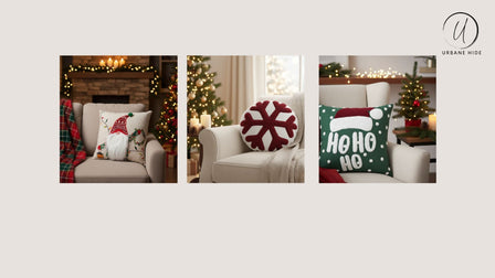 Kerstkussens voor sfeervolle feestdagen  Urbane Hide