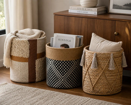 Manden Kopen | Stijlvolle Opberg- & Decoratieve Manden - Urbane Hide