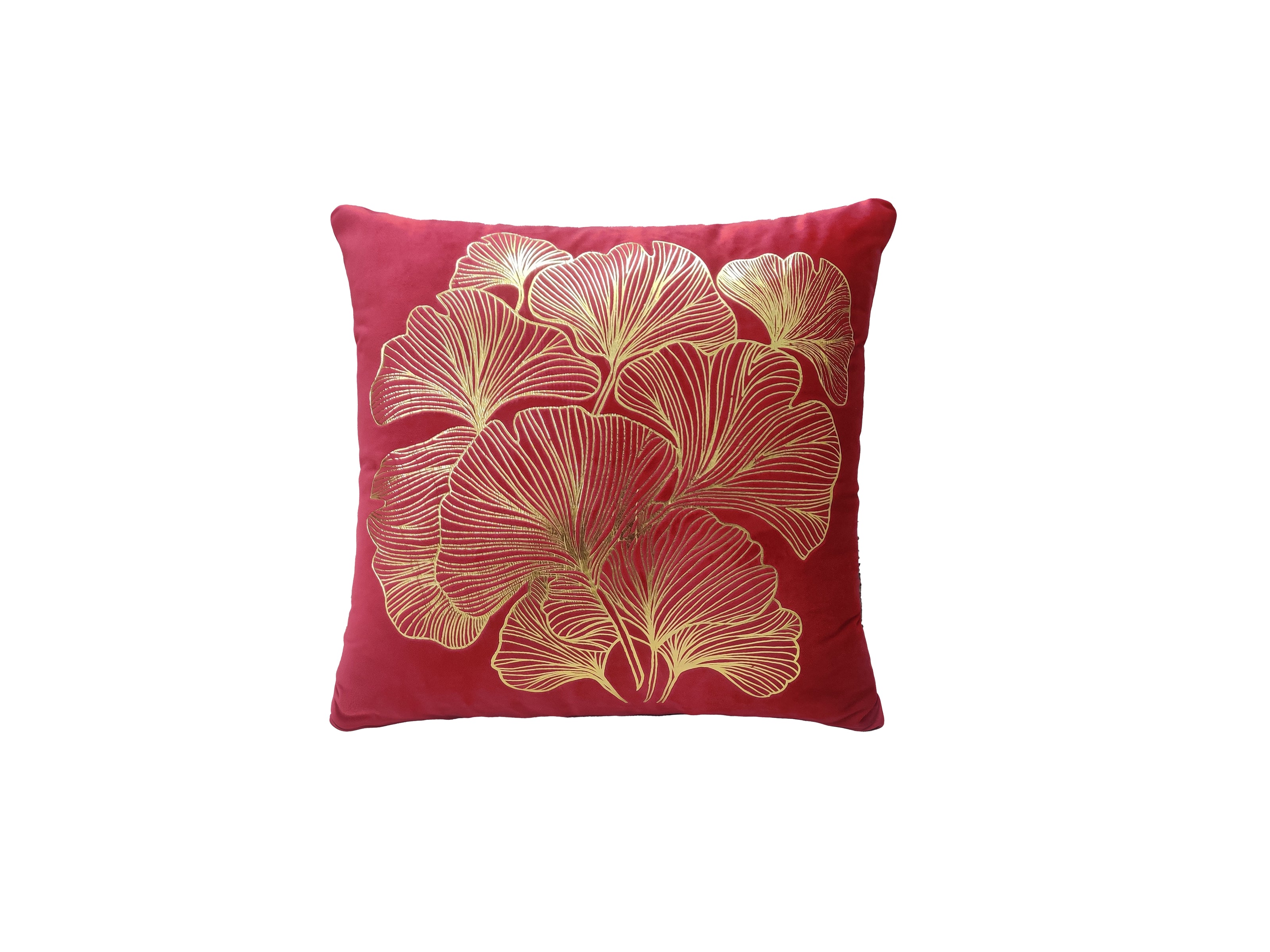 Kerst Kussenhoezen 45x45 cm | Kussenhoes | Kussenhoesjes | Velvet | met rits | Rood Urbane Hide