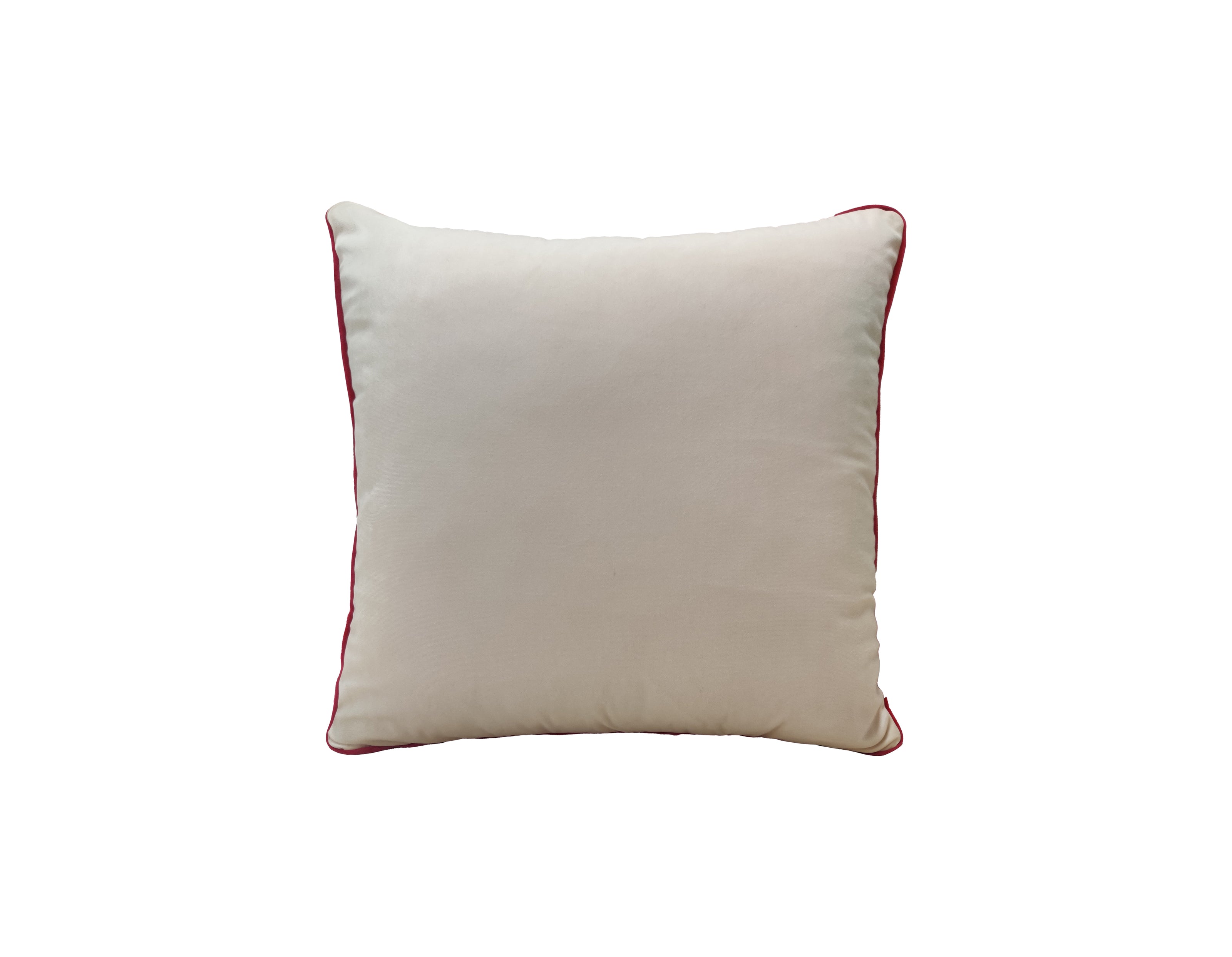 Kerst Kussenhoezen | 45x45 cm | Kussenhoes | Kussenhoesjes | Velvet | met rits | Wit Urbane Hide