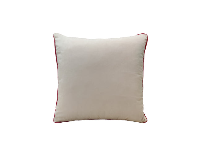 Kerst Kussenhoezen | 45x45 cm | Kussenhoes | Kussenhoesjes | Velvet | met rits | Wit Urbane Hide