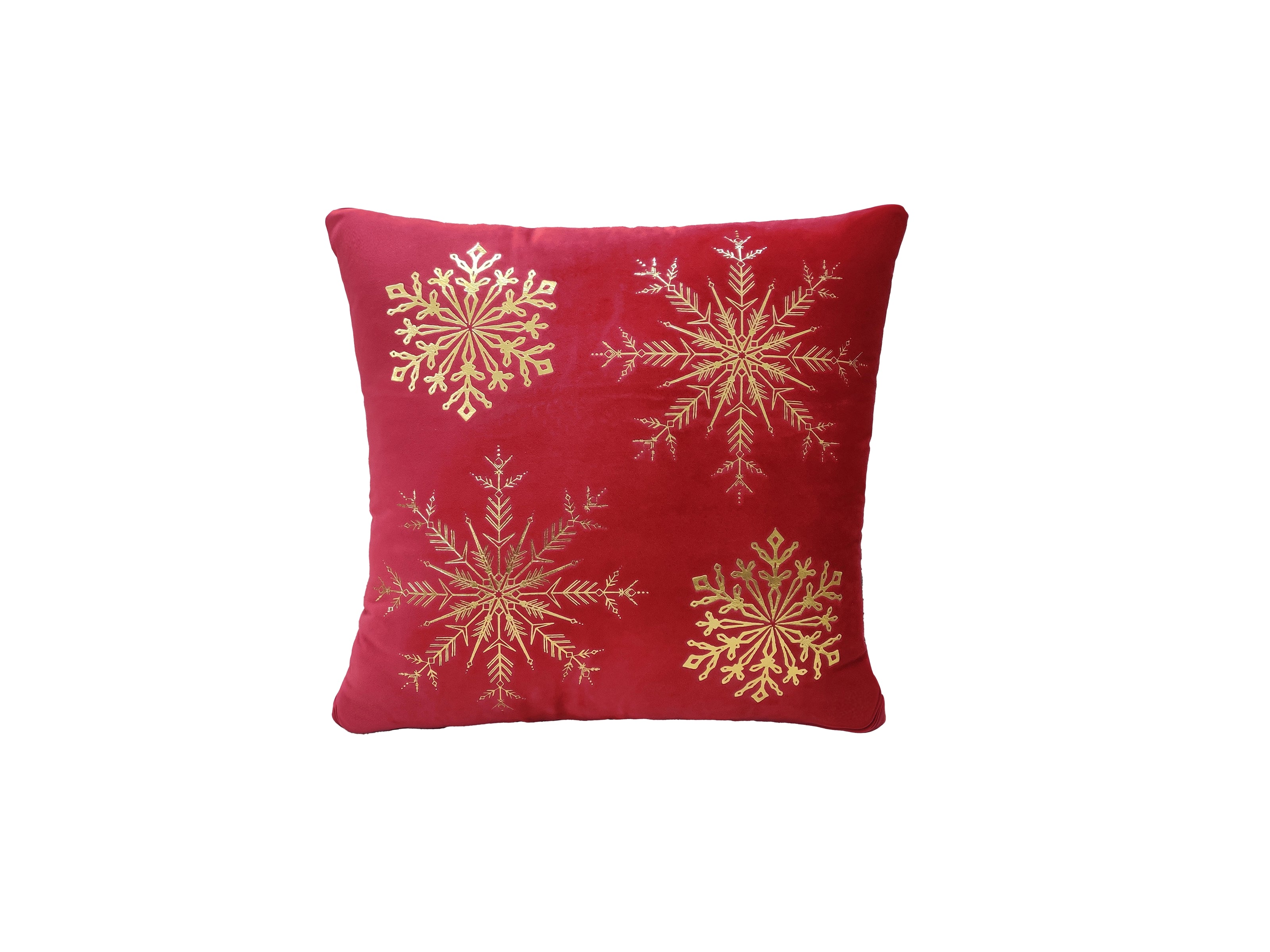 Kerst kussenhoezen 45x45 cm | Kerstdecoratie | Kussenhoes | Kussenhoesjes | Velvet | met rits | Rood Urbane Hide