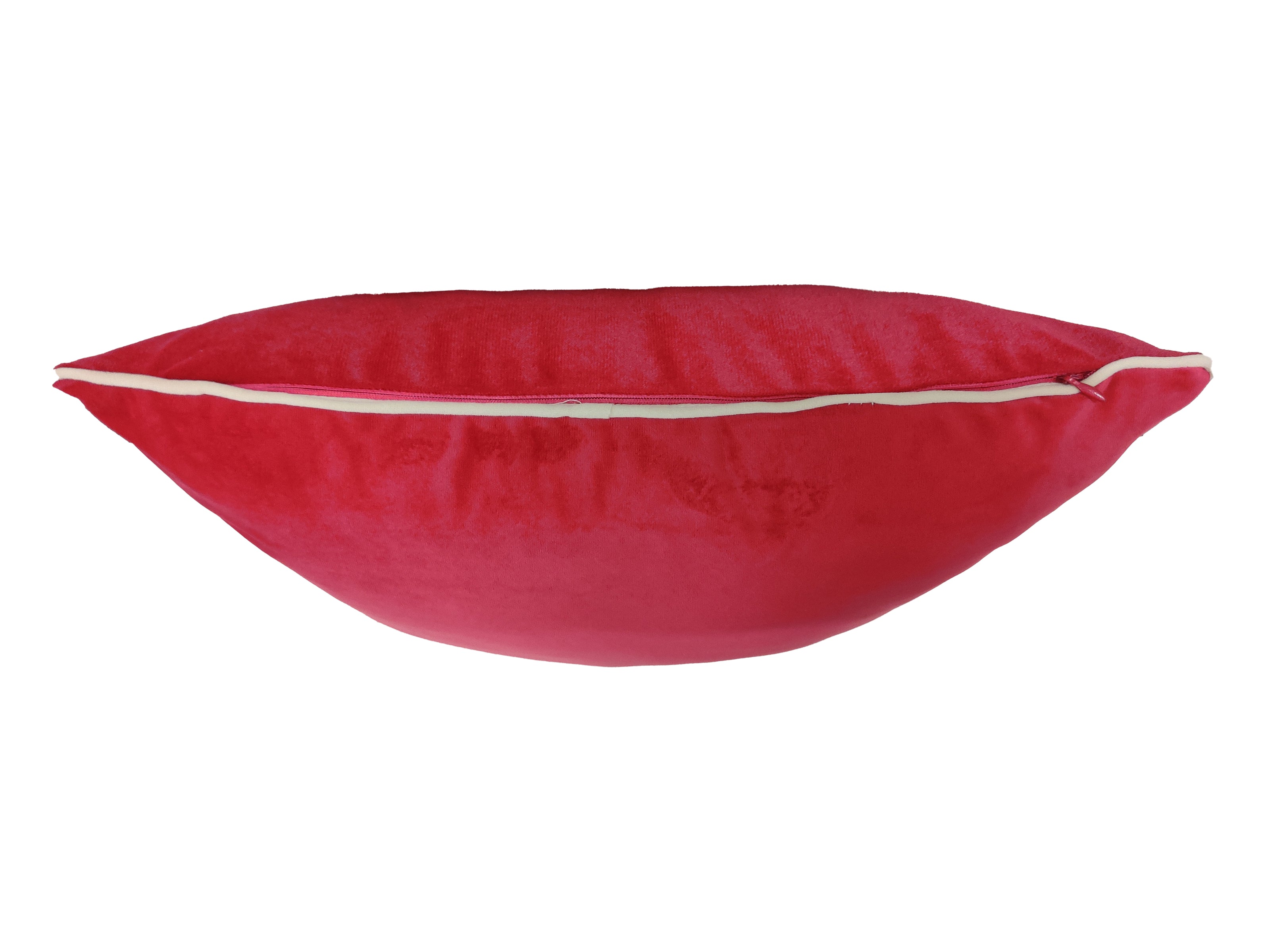 Kerst Kussenhoezen | 45x45 cm | Kussenhoes | Kussenhoesjes | Velvet | met rits | Rood Urbane Hide