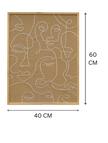 Premium Ingelijste Textiele Wandkunst Groothandel | Handgemaakte Wanddecoratie in Bulk – Unieke Designs en Minimalistisch Interieur Urbane Hide
