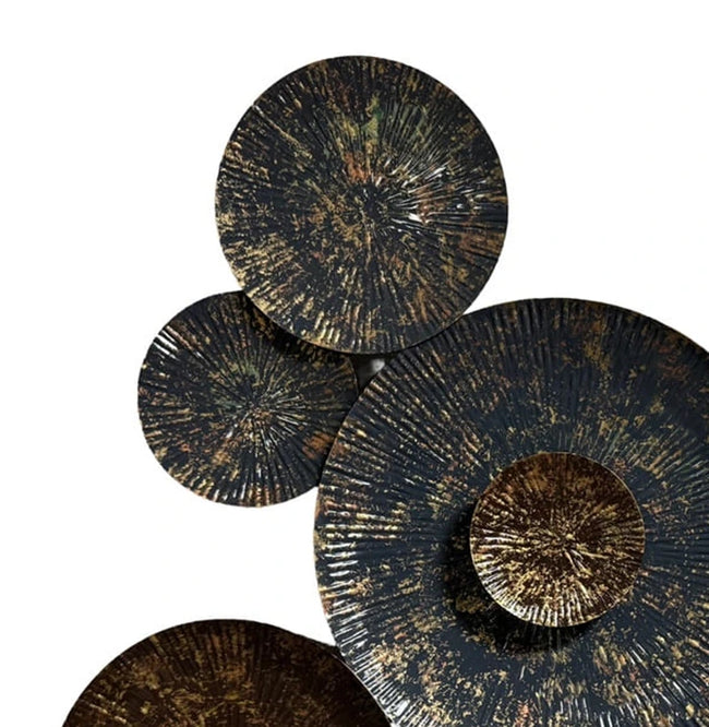 Eclipse Radiance Metalen Muurdecoratie | Urbane Hide 