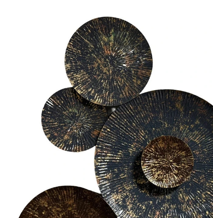 Eclipse Radiance Metalen Muurdecoratie | Urbane Hide 