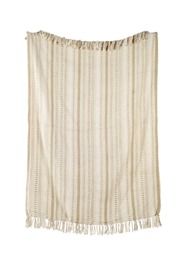 130x180cm decoratief plaid on a white background - Urbane Hide