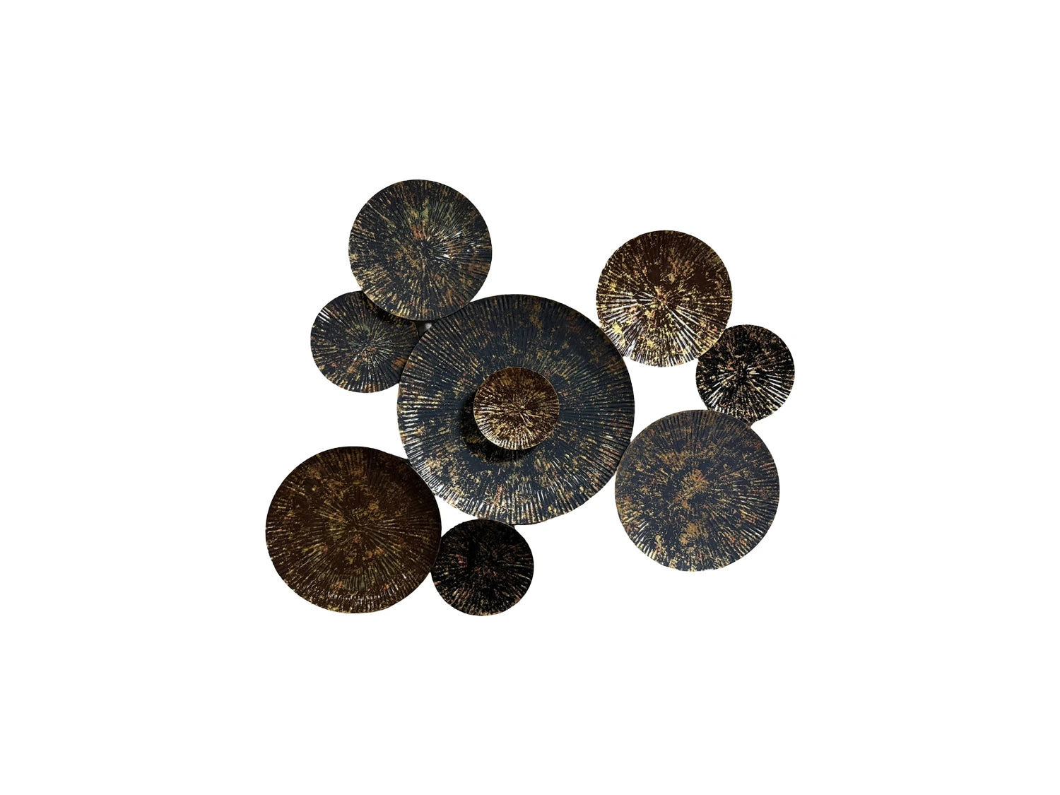 Eclipse Radiance Metalen Muurdecoratie | Urbane Hide 