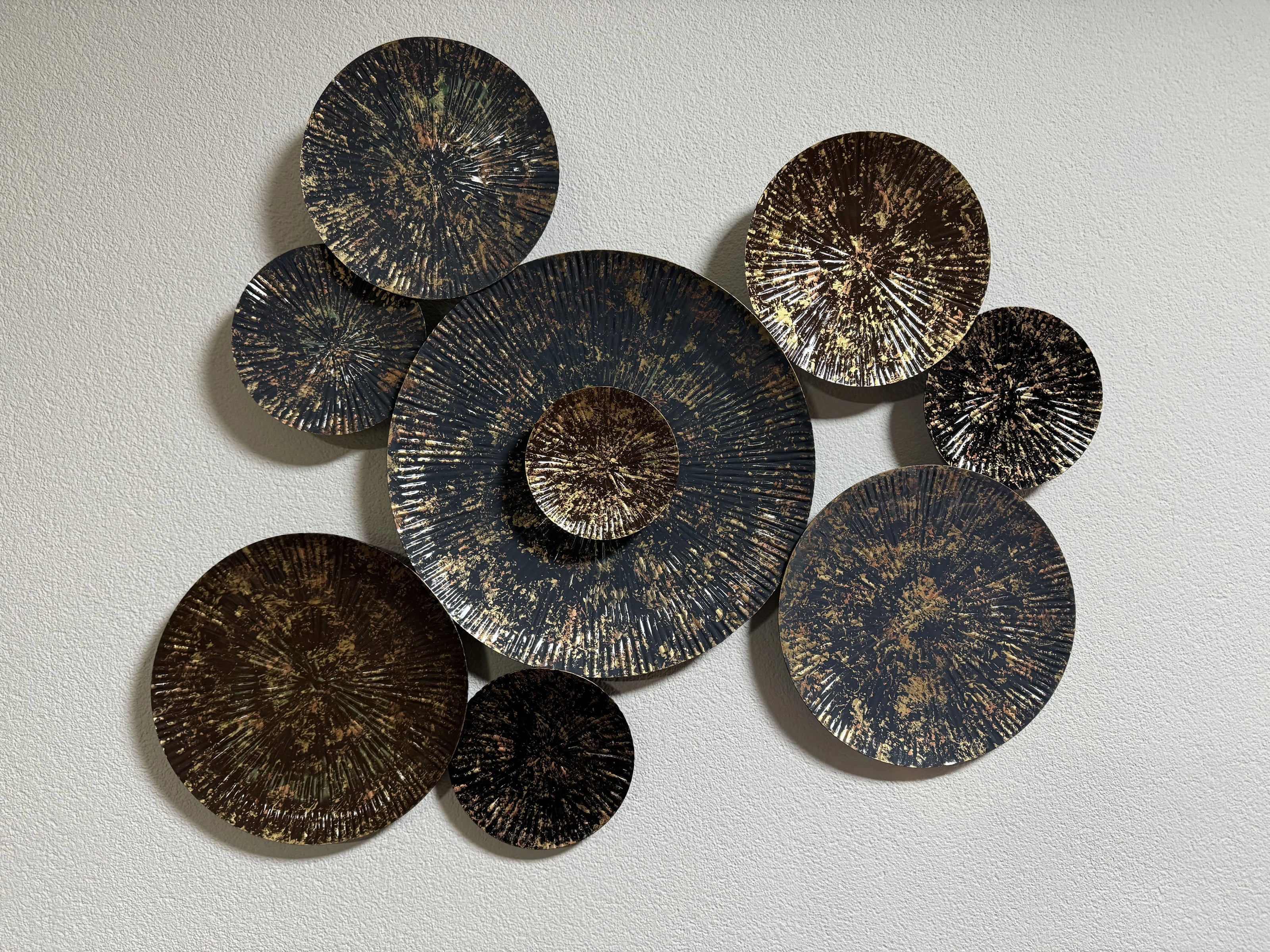 Eclipse Radiance Metalen Muurdecoratie | Urbane Hide 