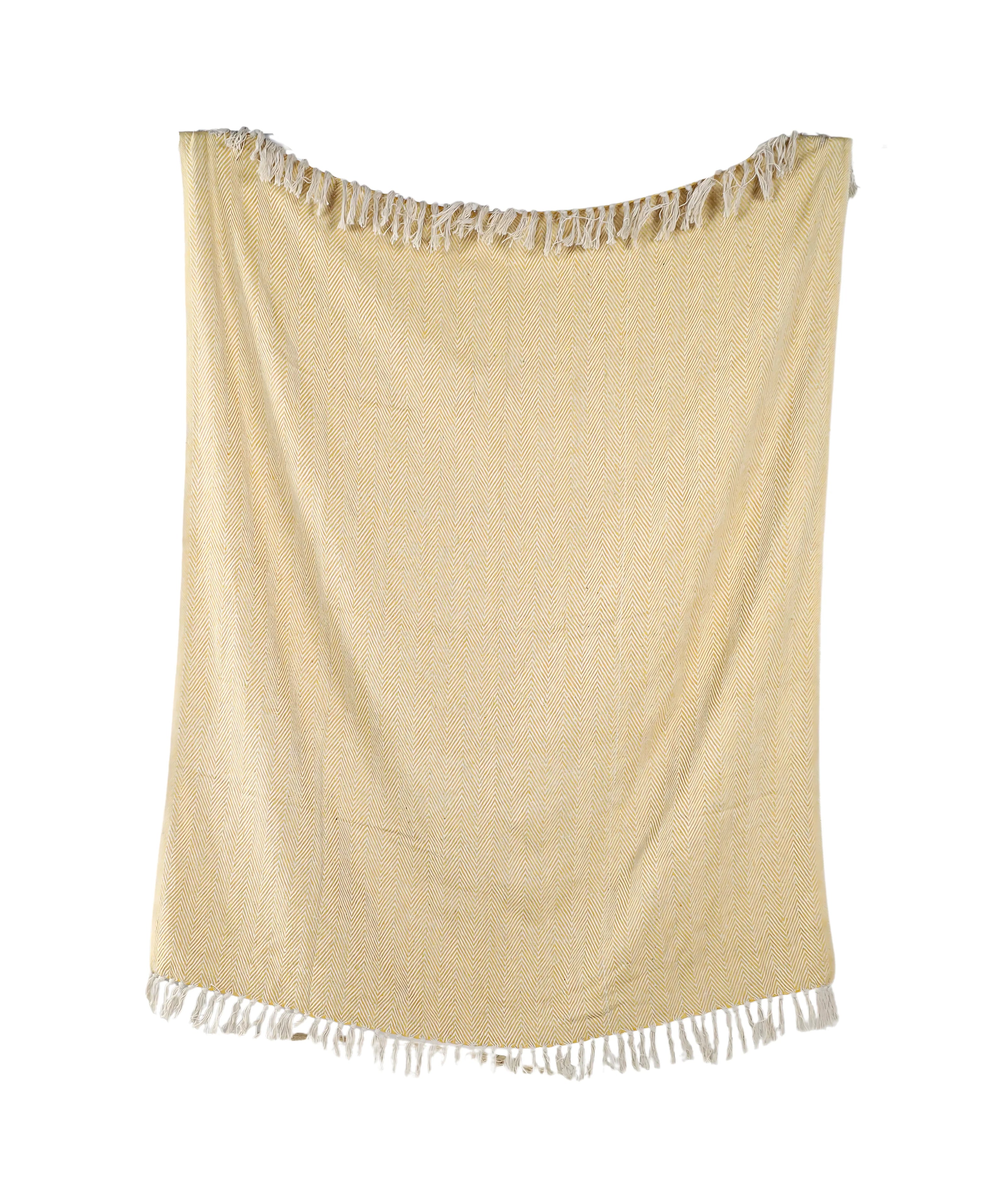 130x180cm decoratief plaid on a white background - Urbane Hide