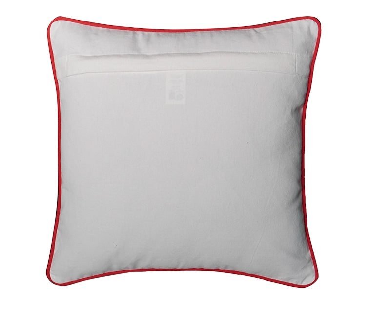 Kerstkussen met Kerstballen & Dennenappels – Urbane Hide 