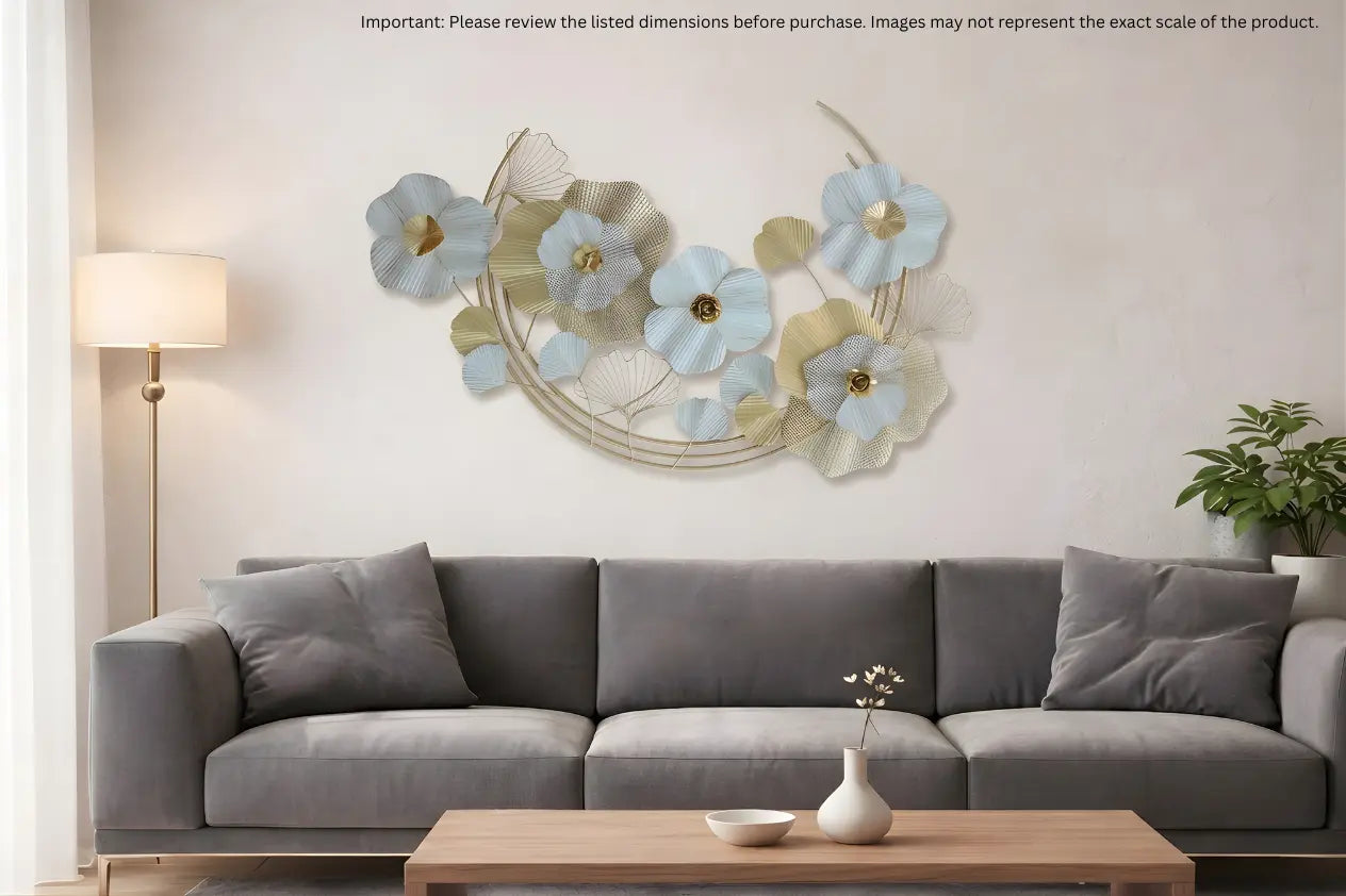 Blossom Harmony Metall-Wanddekoration | Urbane Hide