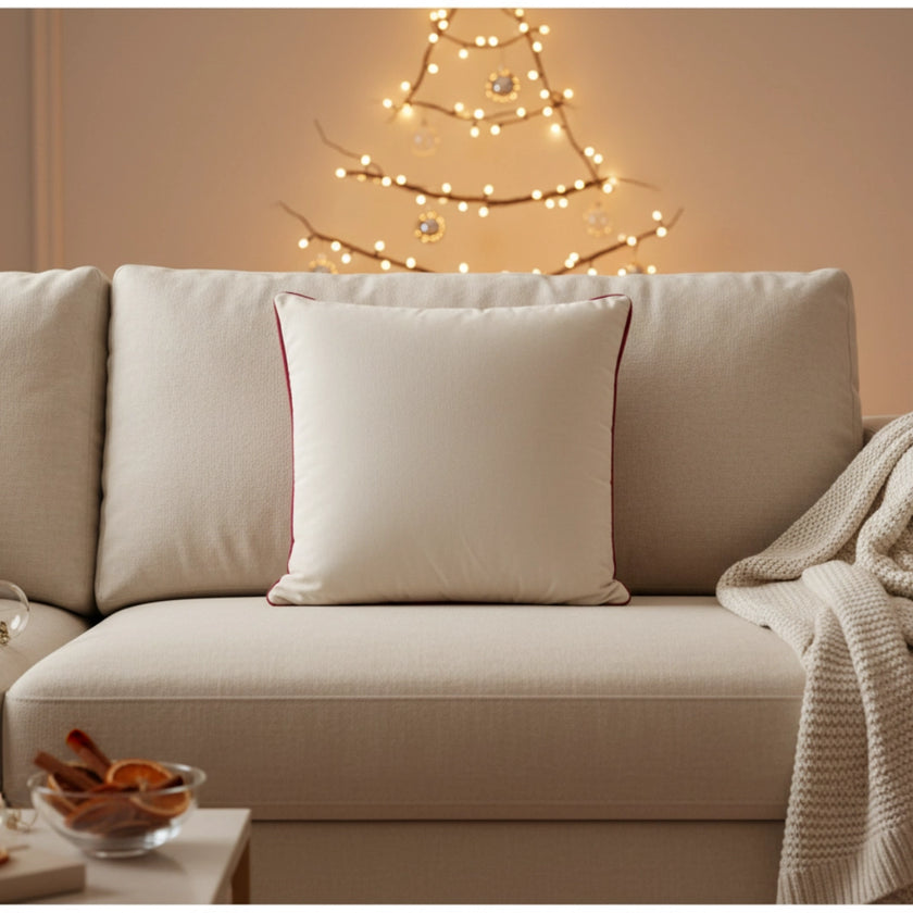 Kerstkussen voor de bank en het bed