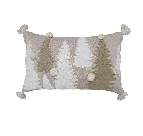 Kerstboom Sierkussen met Kwastjes – Feestelijk | Urbane Hide Urbane Hide