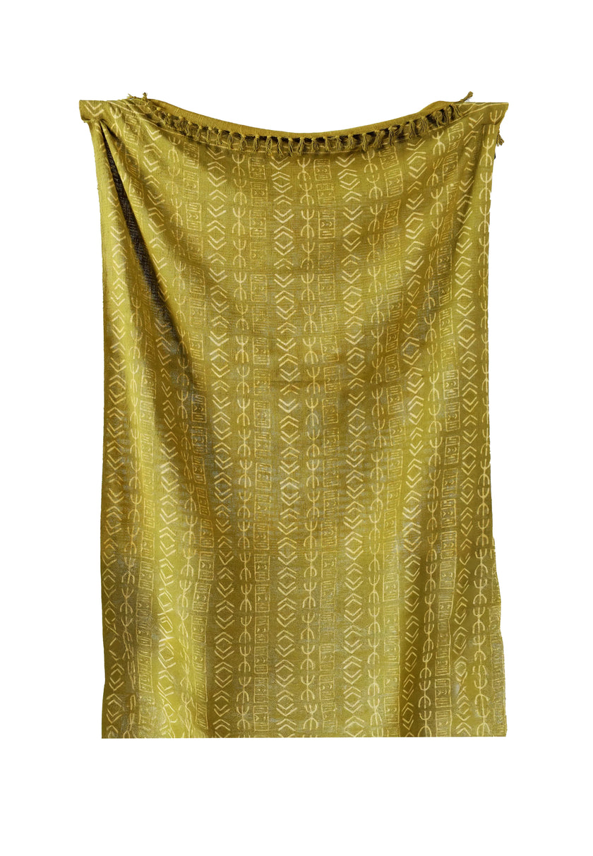 130x180cm decoratief plaid on a white background - Urbane Hide