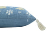 Kerst kussenhoes blauw met bomen en sneeuw - Urbane Hide Urbane Hide