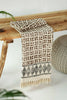 130x180cm decoratief plaid on a wooden table - Urbane Hide