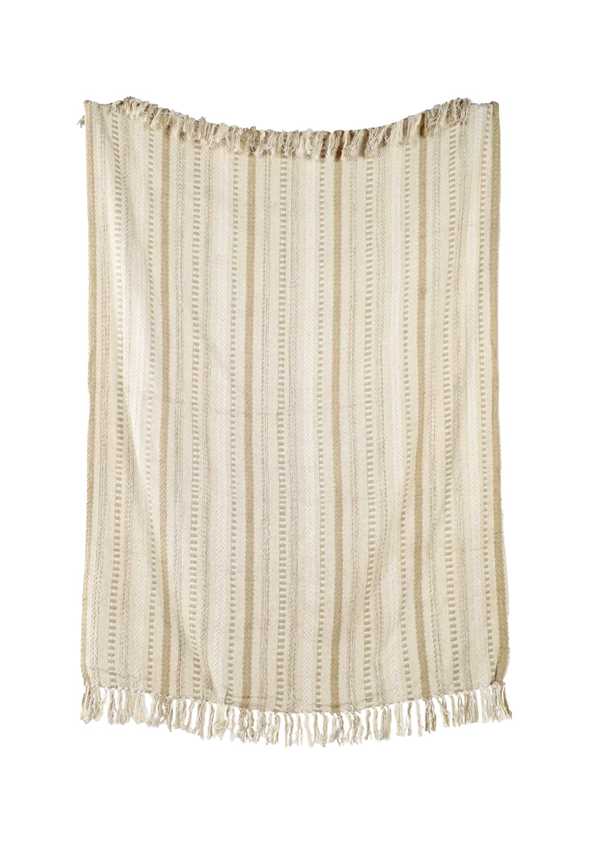 130x180cm decoratief plaid on a white background - Urbane Hide