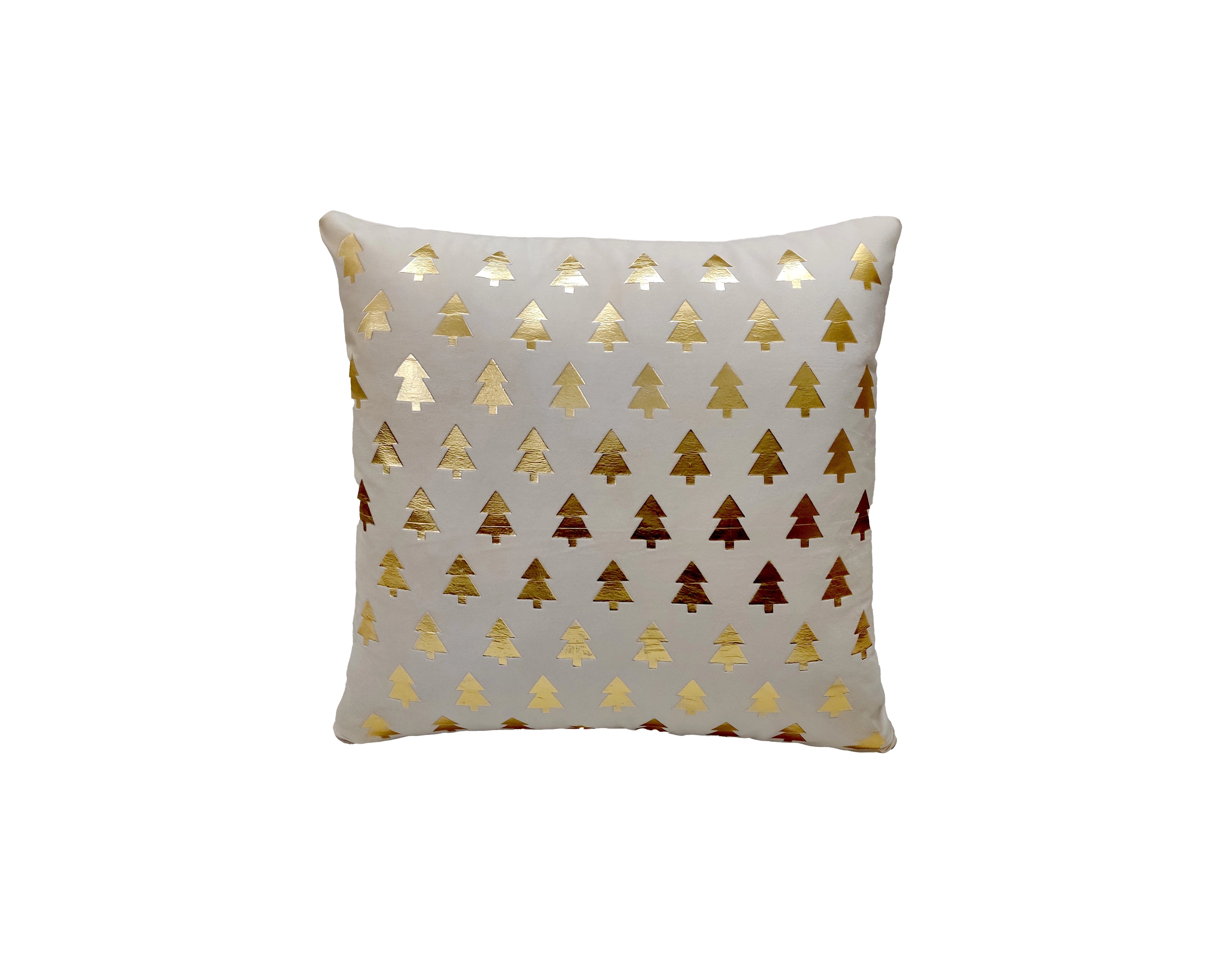 Kerst Kussenhoezen | 45x45 cm | Kussenhoes | Kussenhoesjes | Velvet | met rits | Wit Urbane Hide