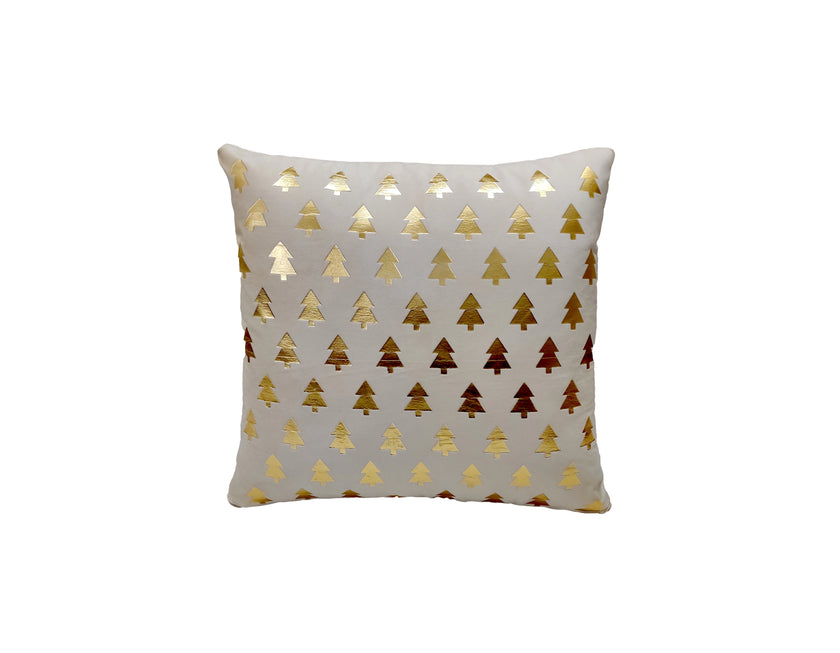 Kerst Kussenhoezen | 45x45 cm | Kussenhoes | Kussenhoesjes | Velvet | met rits | Wit Urbane Hide