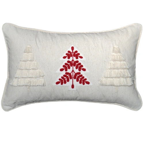 Coussin déco sapins Noël minimalistes | Urbane Hide