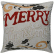 Coussin Noël broderies festives chic | Urbane Hide