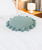 40cm diameter Sierkussen on a bed - Urbane Hide