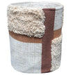 Loop storage basket in earthy tones – Urbane Hide