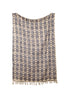 Boho geborduurde plaid met kwastjes voor bank – Urbane Hide Urbane Hide