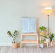 45x45cm decoratief kussen on a wooden chair - Urbane Hide