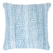 Kissen blau weiß gewebte Struktur moderner Stil – Urbane Hide