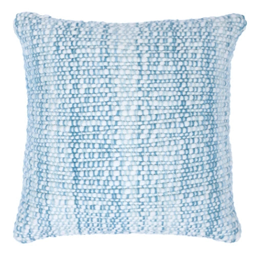 Kissen blau weiß gewebte Struktur moderner Stil – Urbane Hide