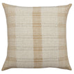 Kissen beige weiß gewebtes Gittermuster Zierkissen – Urbane Hide