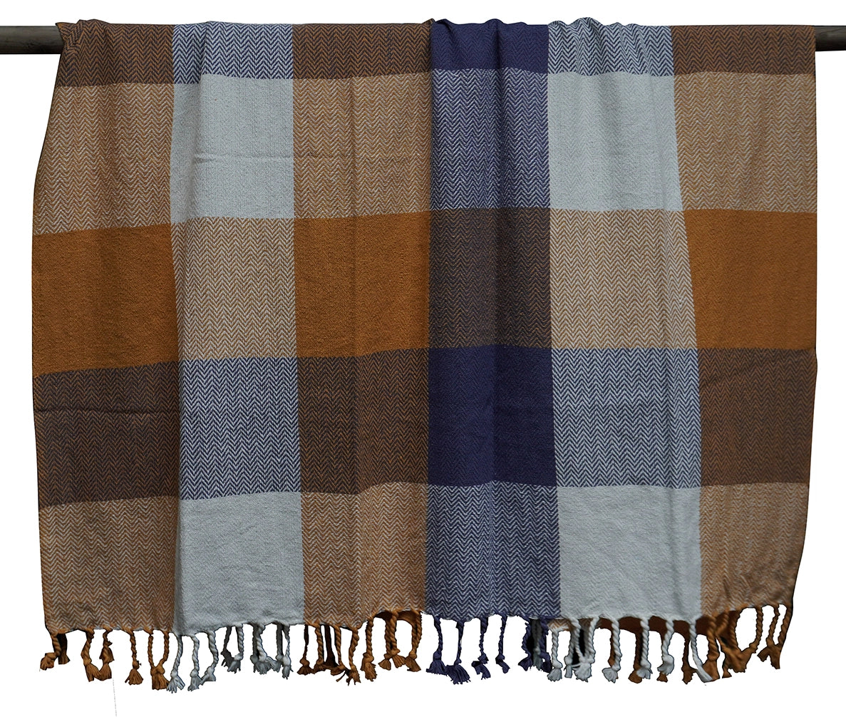 Warme en stijlvolle geruite deken voor elk interieur – Urbane Hide Urbane Hide