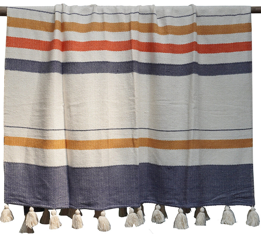 Gestreepte Deken voor Bank of Bed – Urbane Hide Urbane Hide